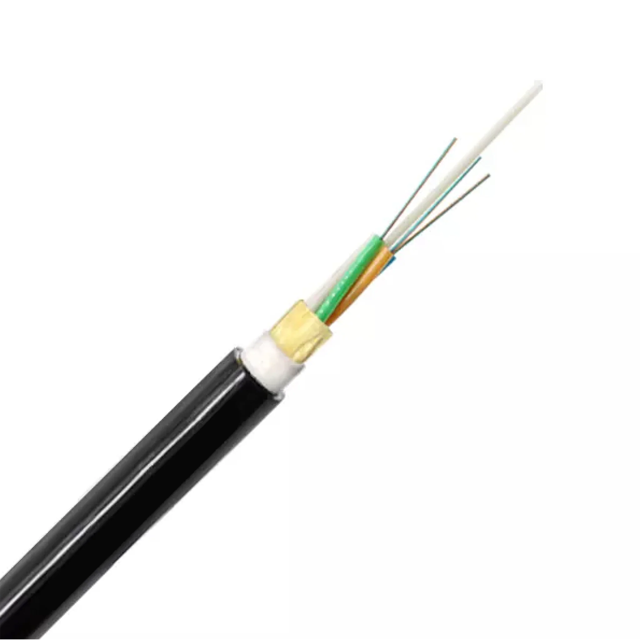 Short Span ADSS 8 Core G652D Single Mode Fibre