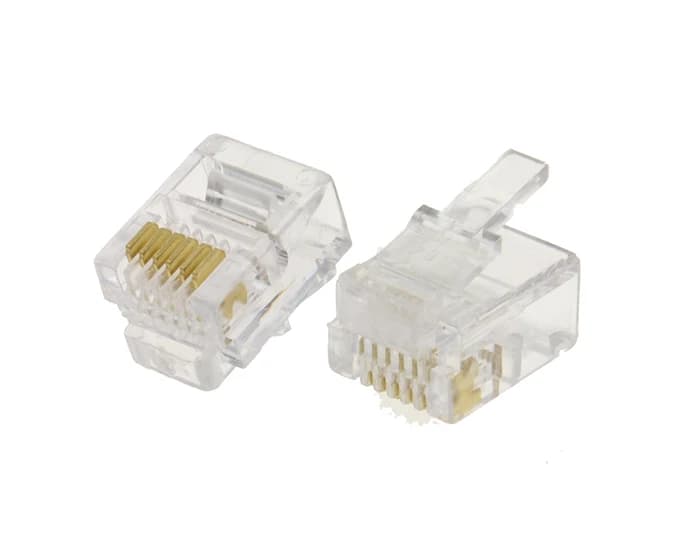 RJ11/12 Telecom Connector