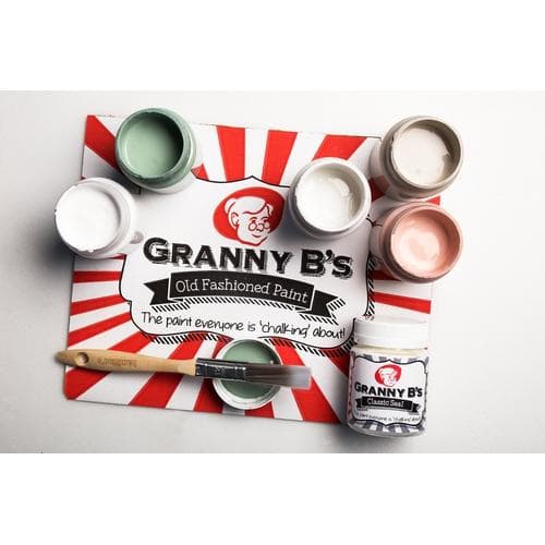 Vintage Colours Basic Starter Pack (6x 125ml Jars and FREE Brush)