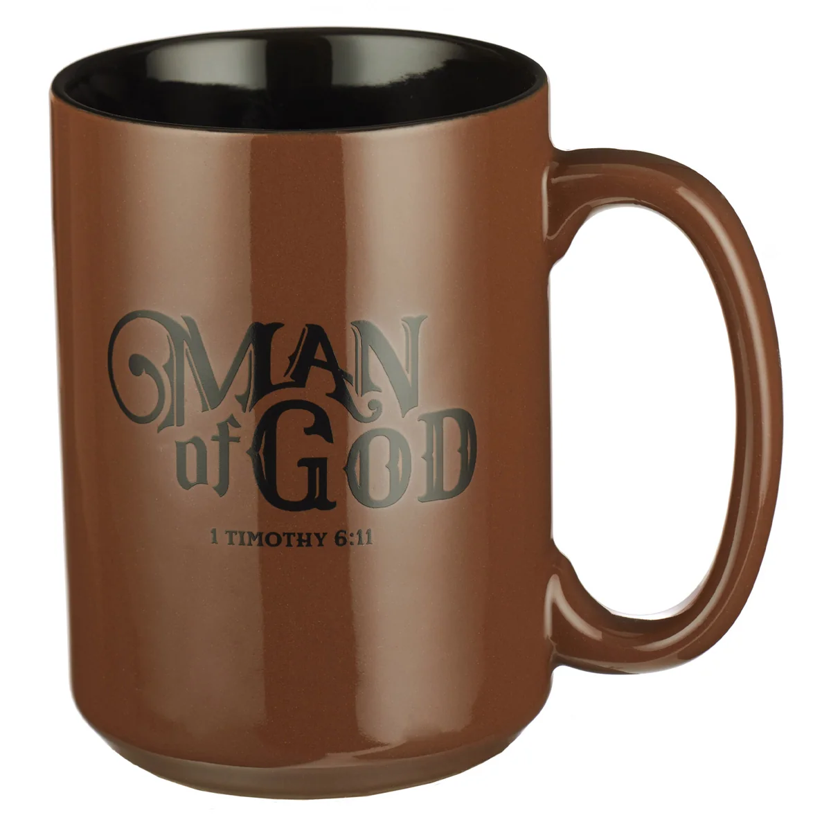 Man Of God Ceramic Mug - 1 Timothy 6:11