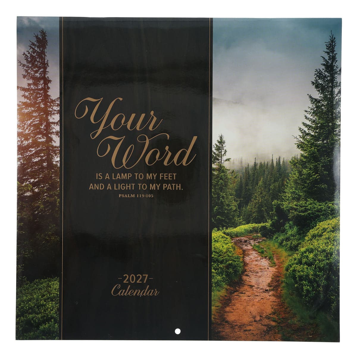2027 Calendar - Your Word Is a Lamp to My Feet and a Light to My Path
