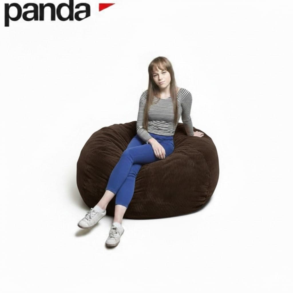 Ottoman Bean Bag | Corduroy Foot Stool
