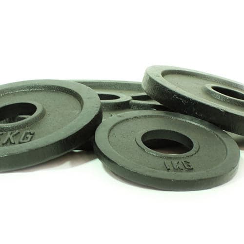 Powercore Olympic Cast Iron Weight Plates 0.5-20kg [Made In Rsa]