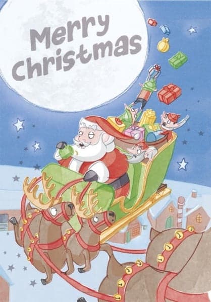 Cards Merry Christmas Santa