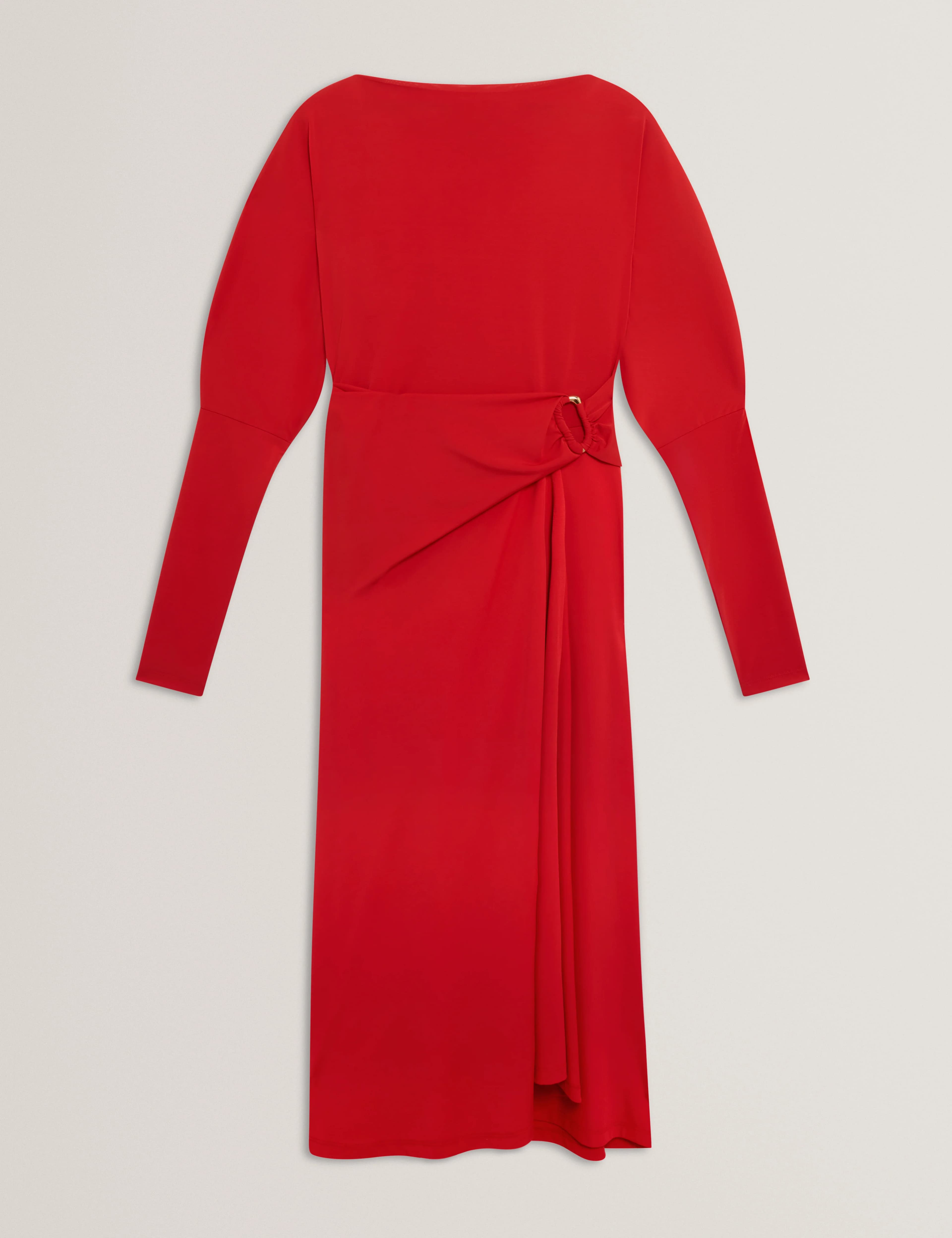 RALHAA: Wrap Jersey Midi dress