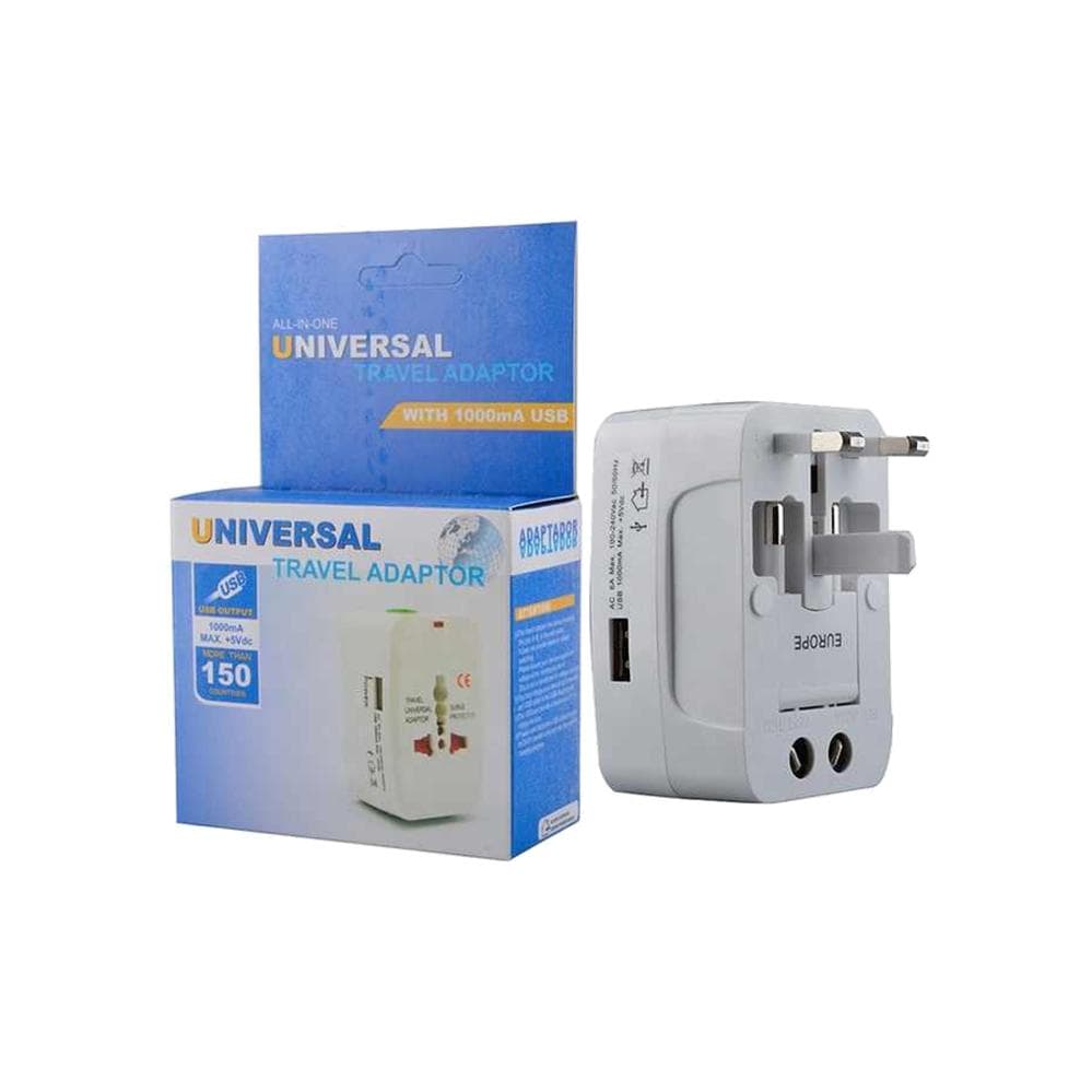 Universal Travel Adaptor with USB Port