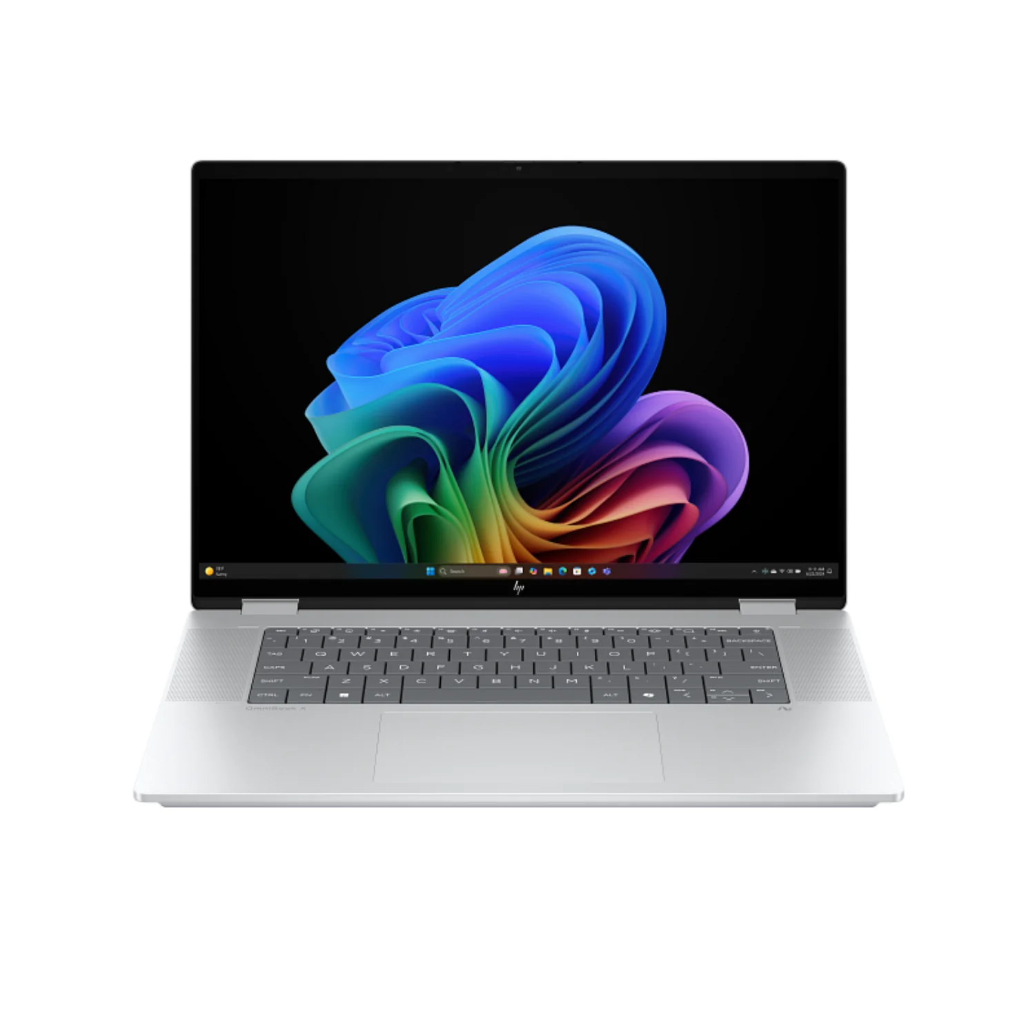 HP | OmniBook X Flip | 16" 3K OLED Touch screen | Intel Core Ultra 7 | 16GB DDR5 | 1TB SSD | 2-in-1 - Glacier Silver