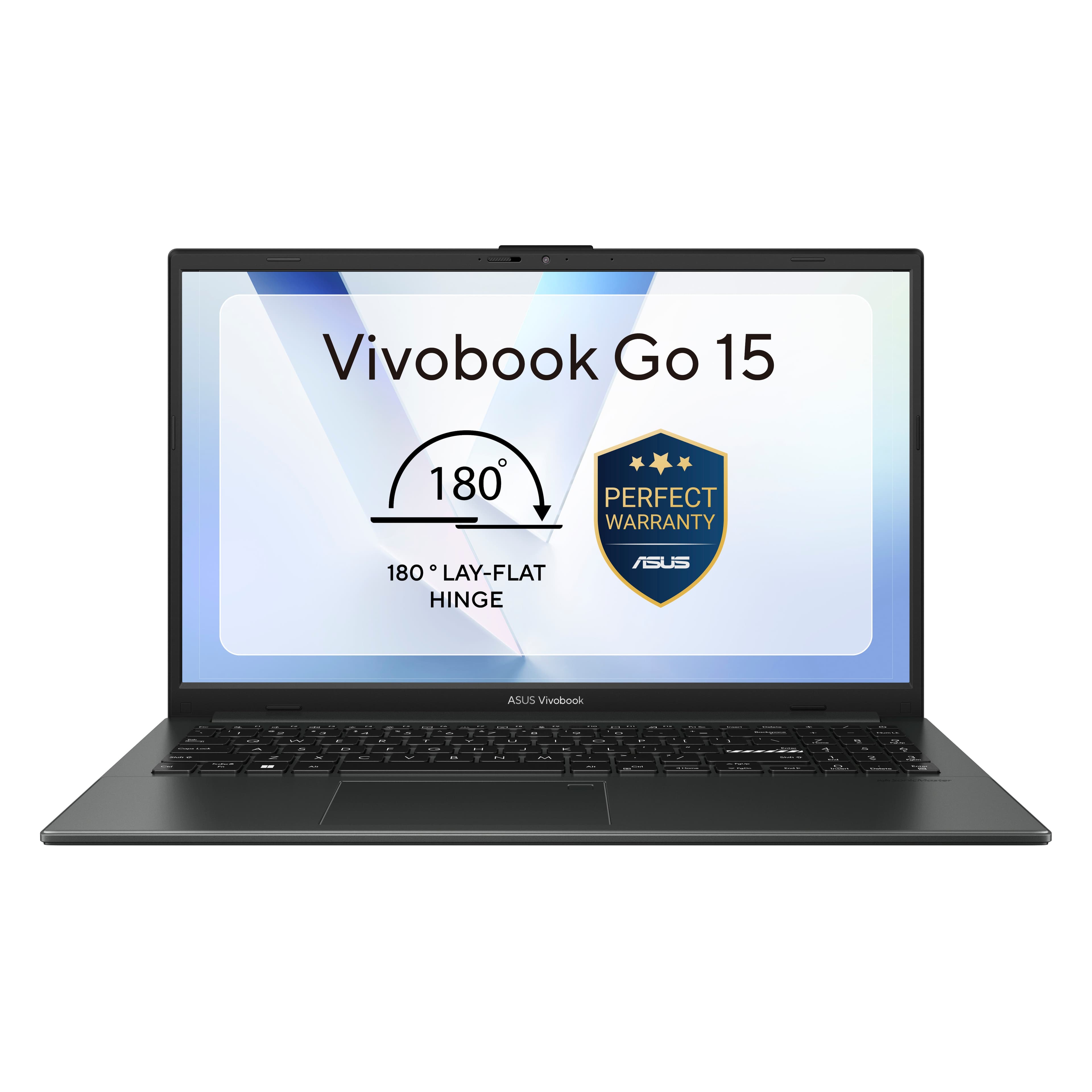 ASUS | VivoBook GO 15 | 15.6" FHD | N150 | 8GB RAM | 256GB Storage - Mixed Black