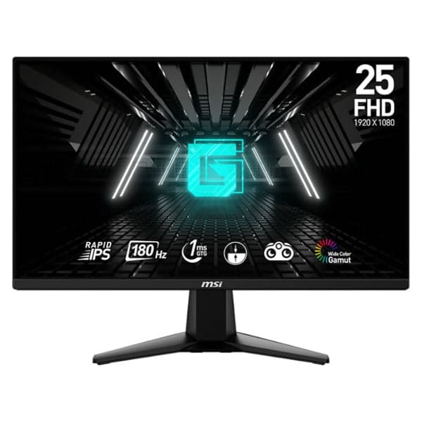 MSi | G255F | 25" | G255F | FHD | 180Hz | Flat Gaming Monitor