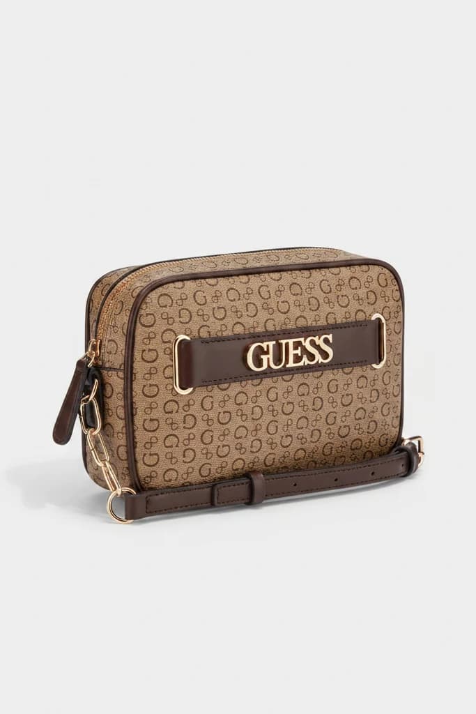 Danica Mini Crossbody Top Zip Bag - Dark Brown