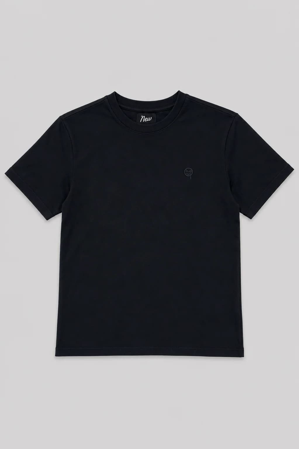 Black Basic T-Shirt - Black
