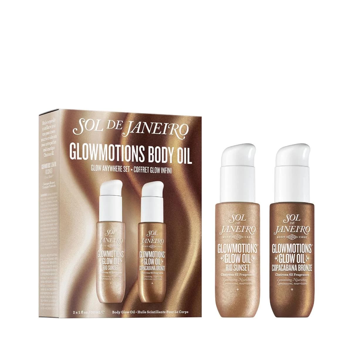 Glowmotions Body Oil Glow Anywhere Set