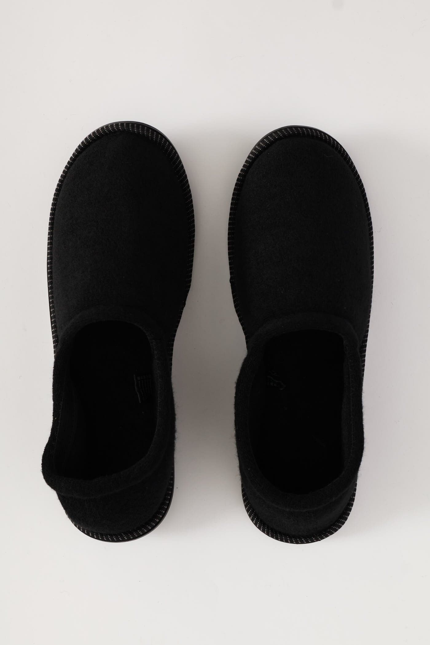 Basic Closed Back Slipper - Black
