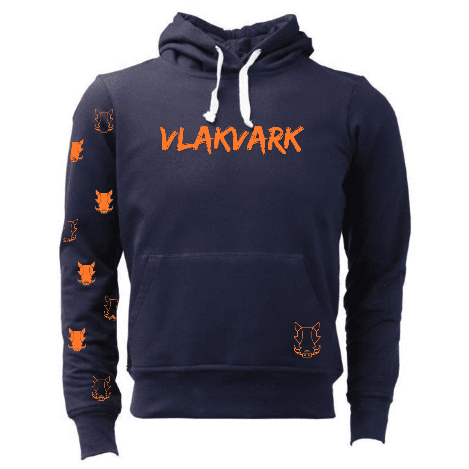Vlakvark Hoodie "Sleave" O Mans en Dames