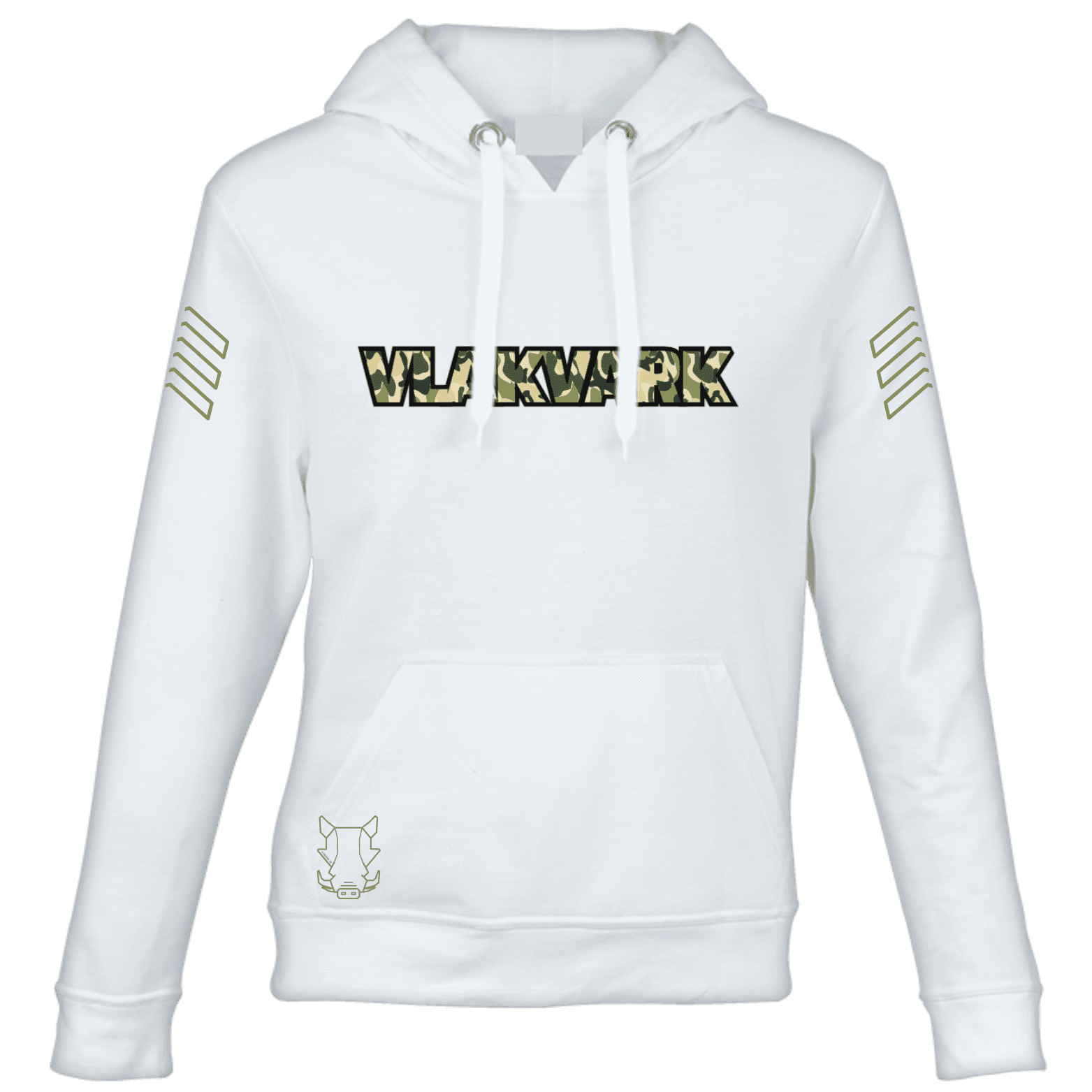Vlakvark Kappietrui Camo Mans en Dames