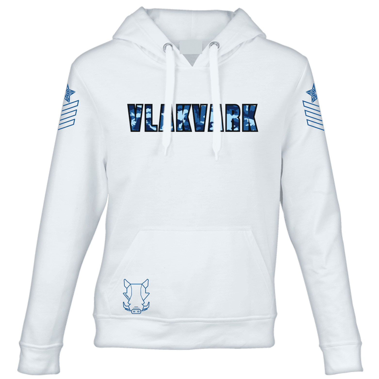 Vlakvark Kappietrui Camo B Mans en Dames