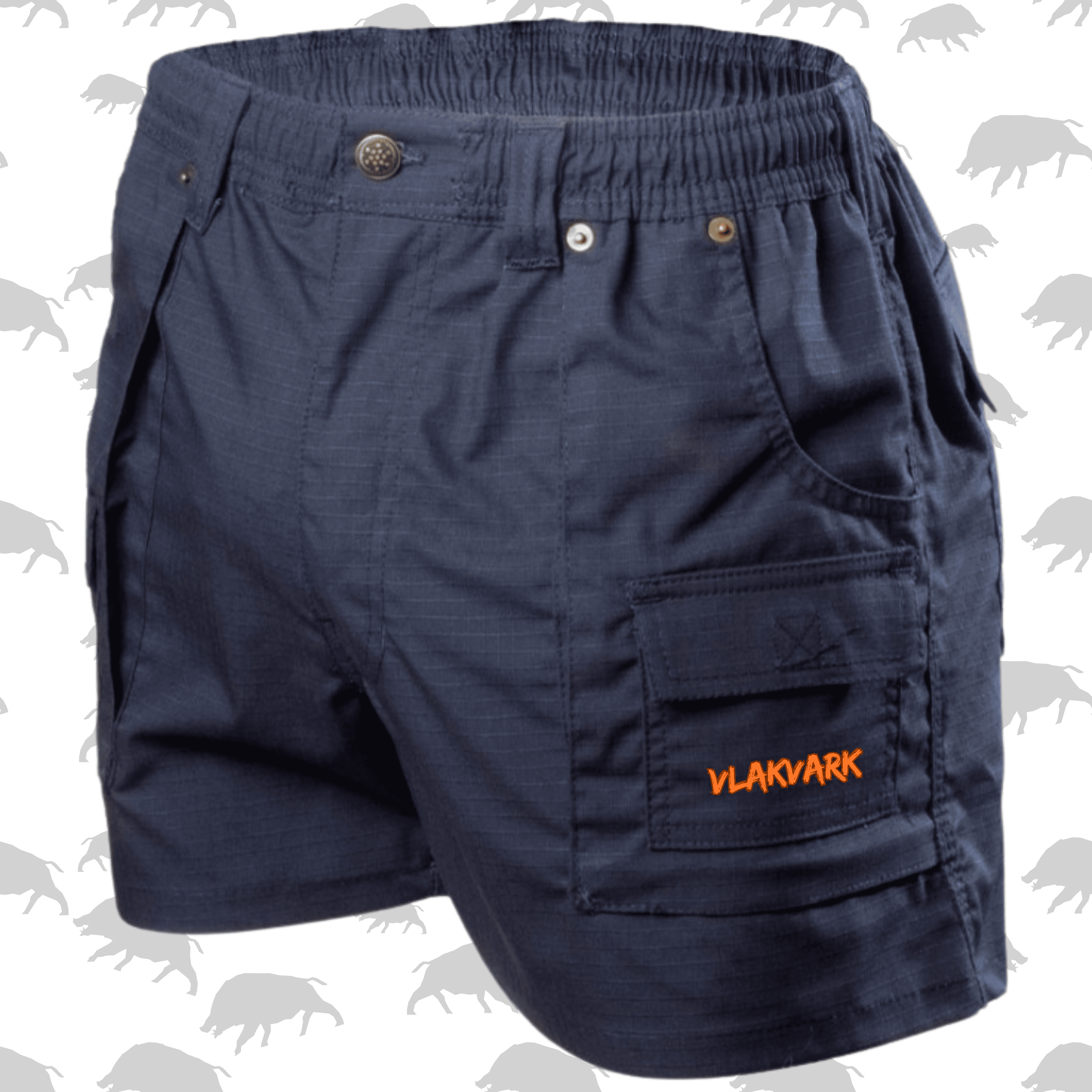 Vlakvark Kort Broek 8cm Mans