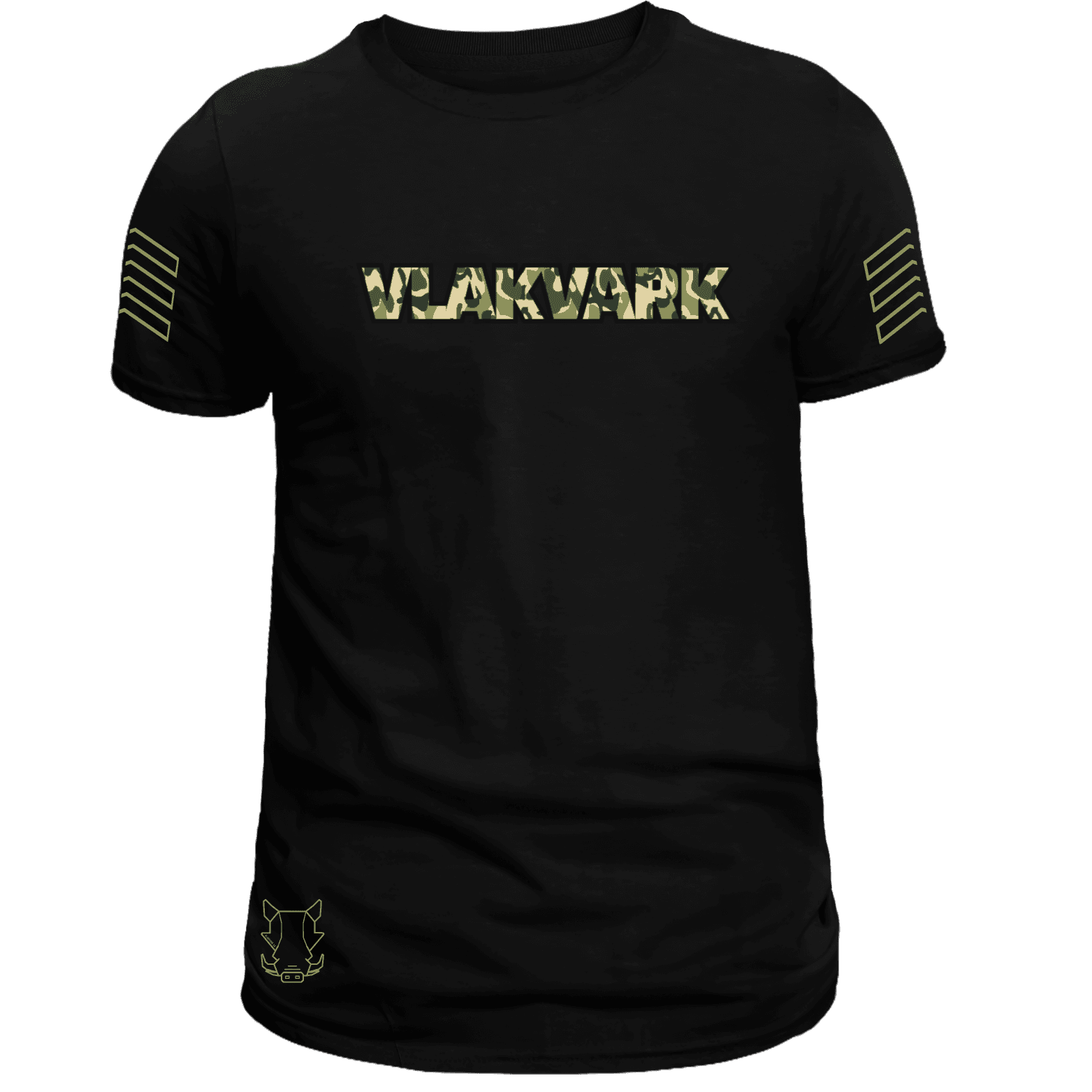 Vlakvark Camo T-Hemp vir Mans
