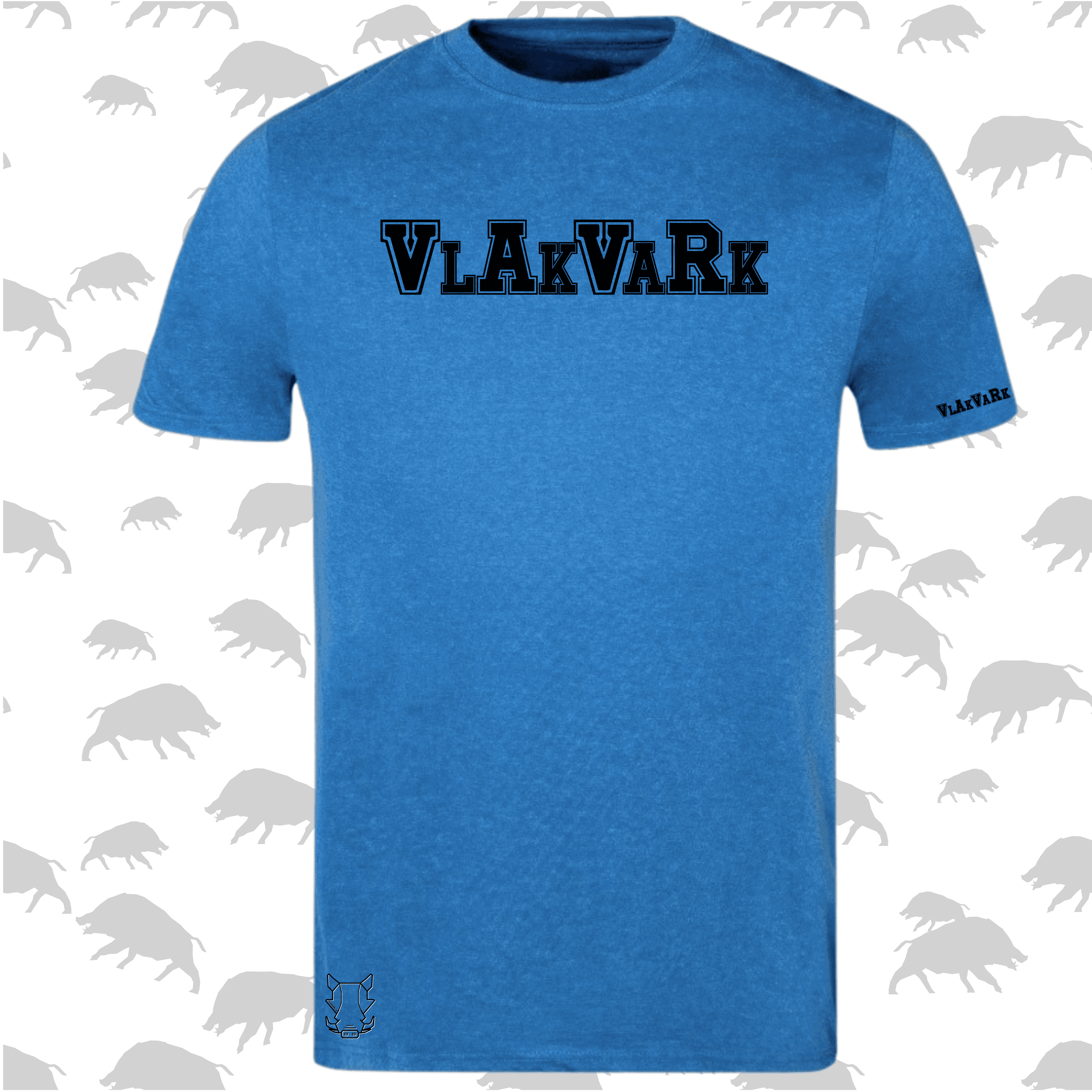 Vlakvark College T-Hemp vir Mans