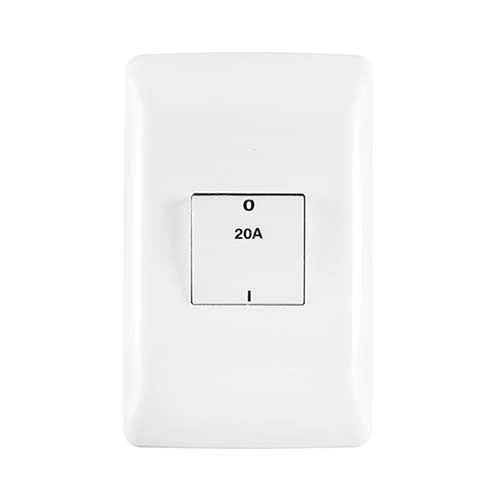 Crabtree Diamond Geyser Isolator Switch 2P 20A 4x2