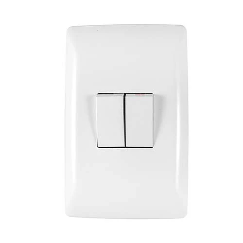 Crabtree Diamond 2 Lever 1-Way & 2-Way Light Switch 4x2