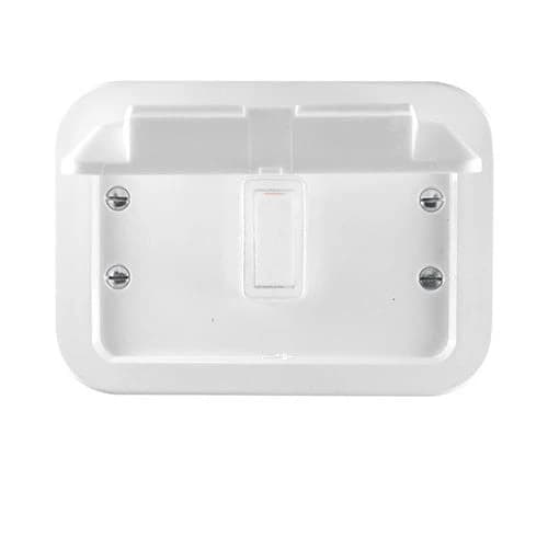 Crabtree Industrial 1 Lever 1-Way Switch in Surface Box 2x4