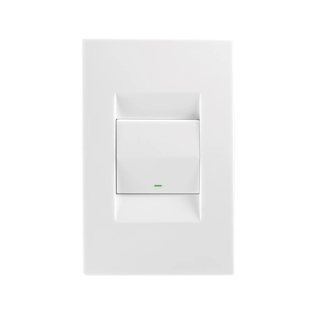 Crabtree Topaz 1 Lever Light Switch 4x2 - White