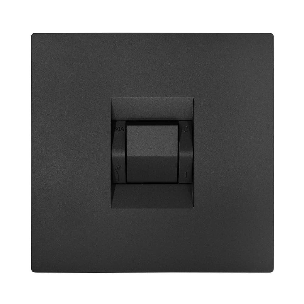 Crabtree Topaz Isolator Switch 2P 60A 4x4 - Graphite