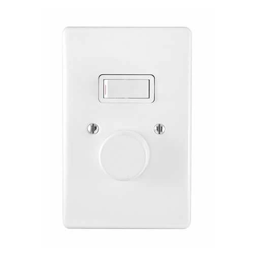 Crabtree Classic 1 Lever + LED Rotary Dimmer Switch 2x4