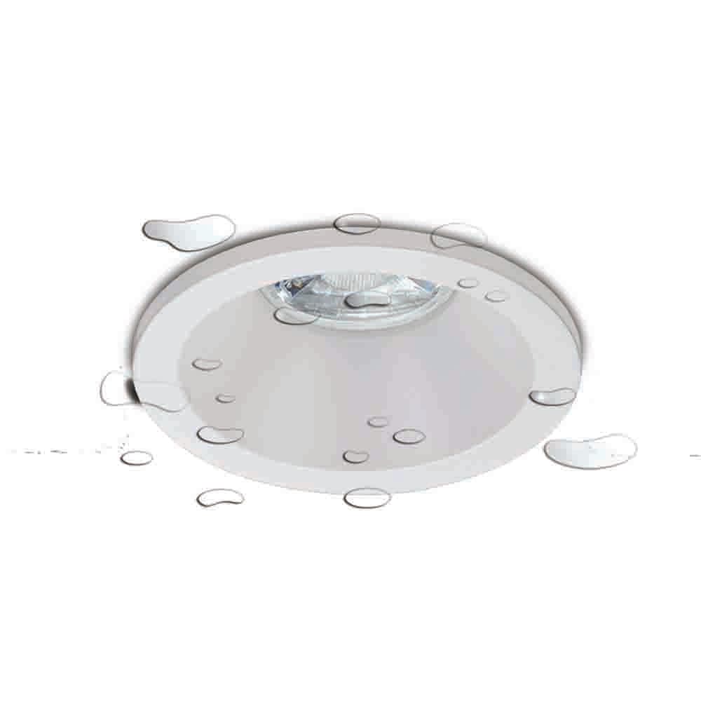 Spazio 2303 Waterproof Anti-Glare Downlight IP65 GU10 85mm