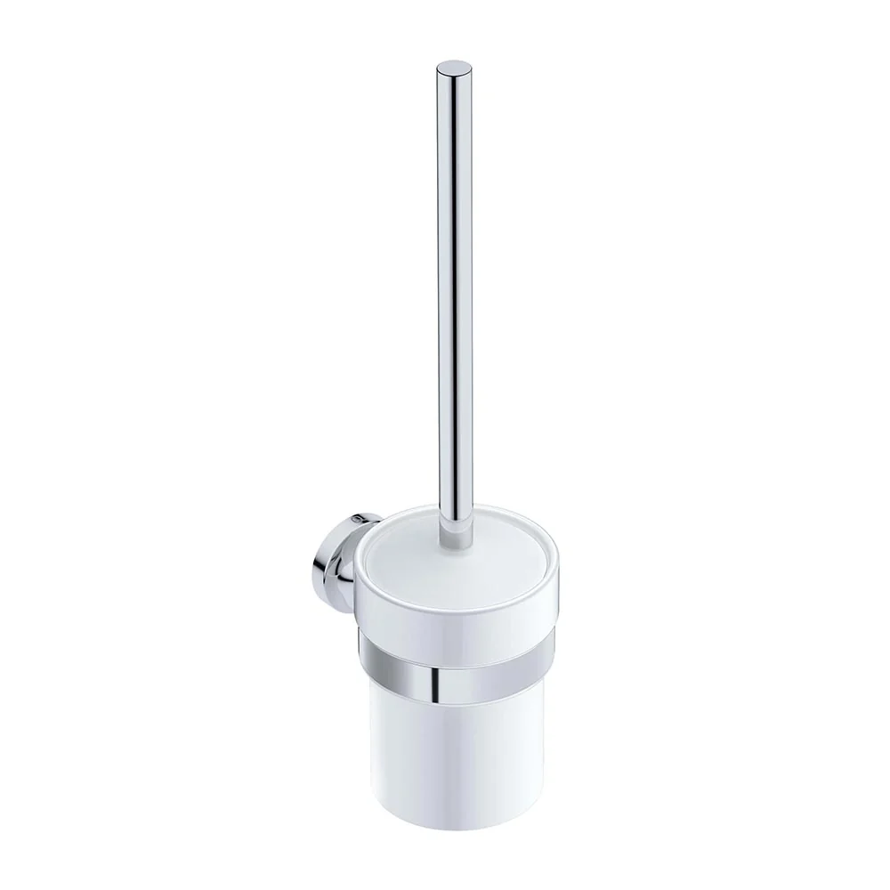 LIQUIDRed Eternal Toilet Brush & Holder - Polished Chrome
