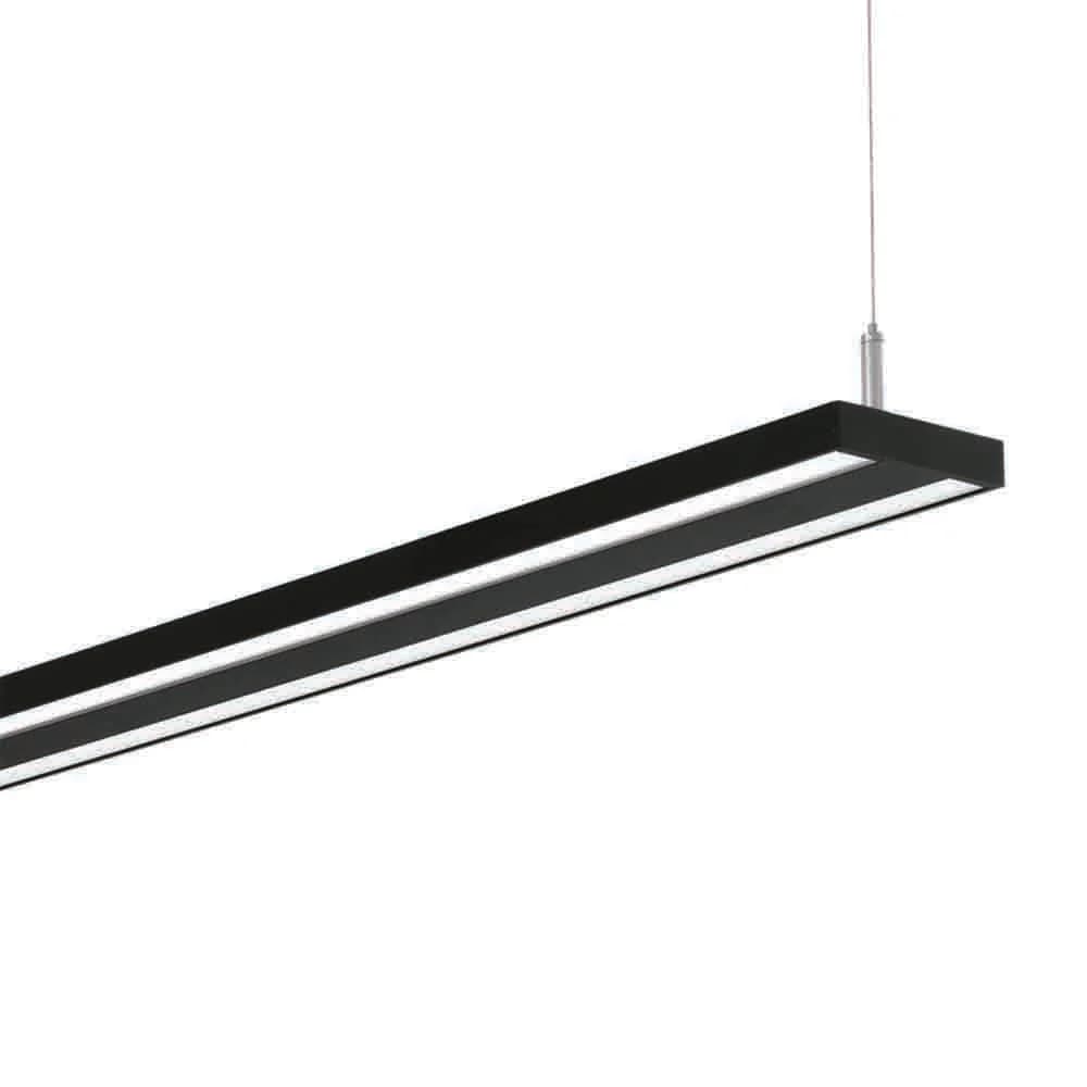 Spazio Alvia LED Pendant 40W 6000lm 4000K - Black