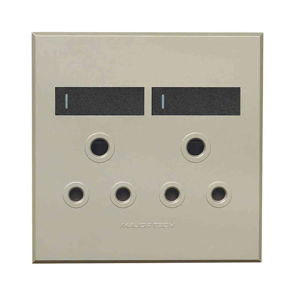 VETi 3 Pola 2x RSA Wall Socket 4x4