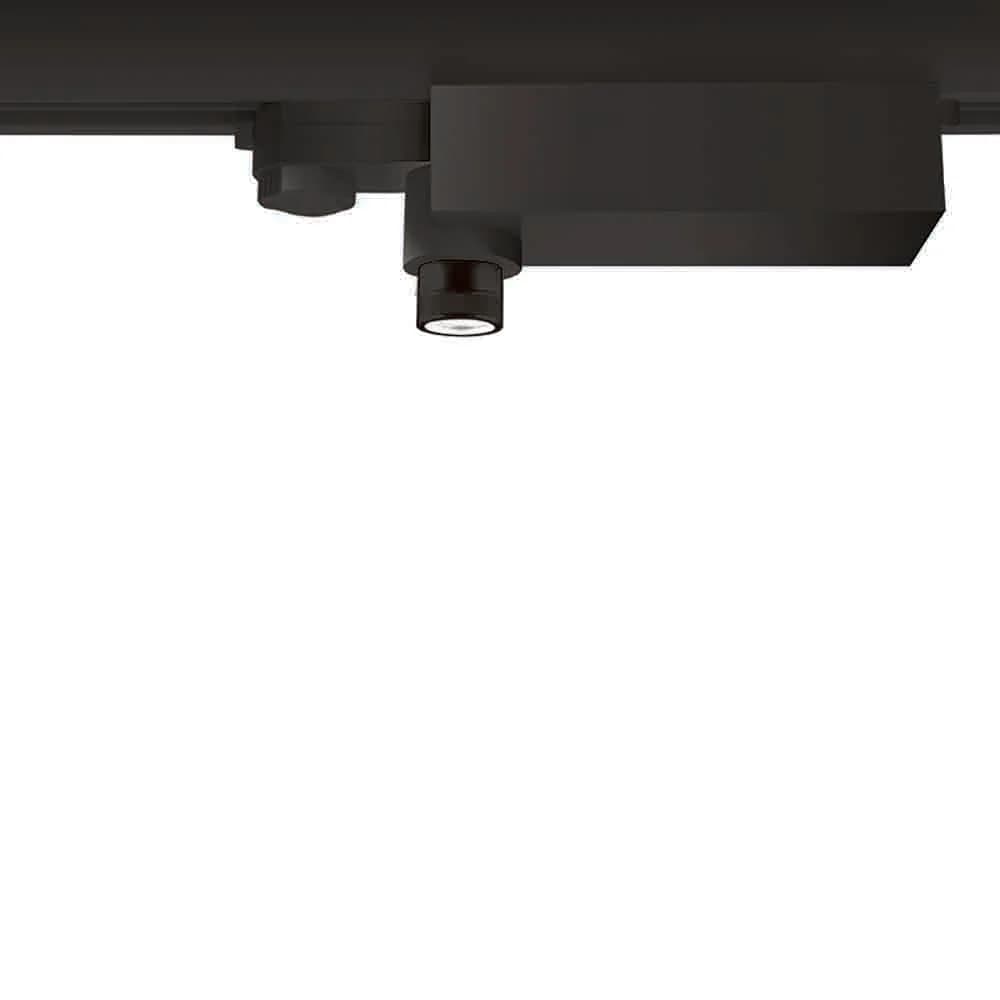 Spazio Emerspot 4 Wire Emergency Track Light 4000K - Black