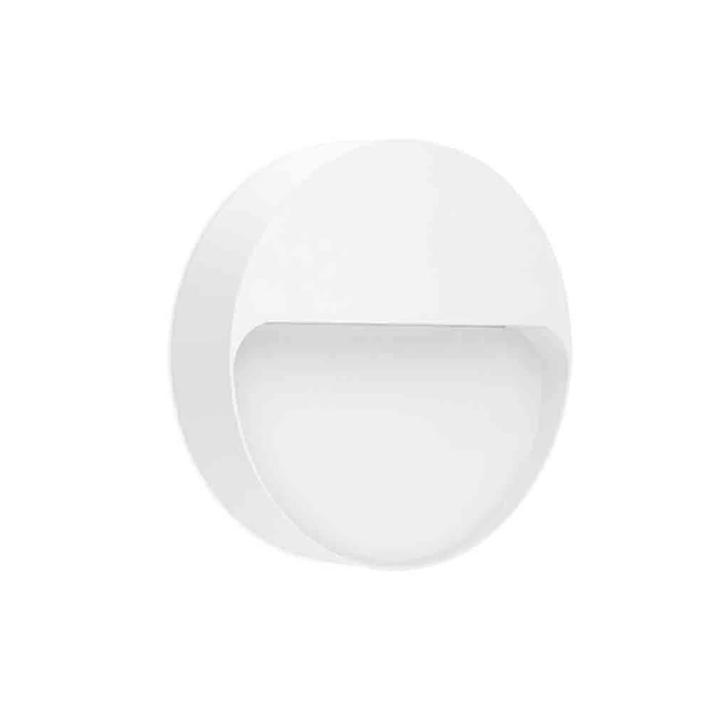 Spazio Intake Round LED Wall Light 4000K