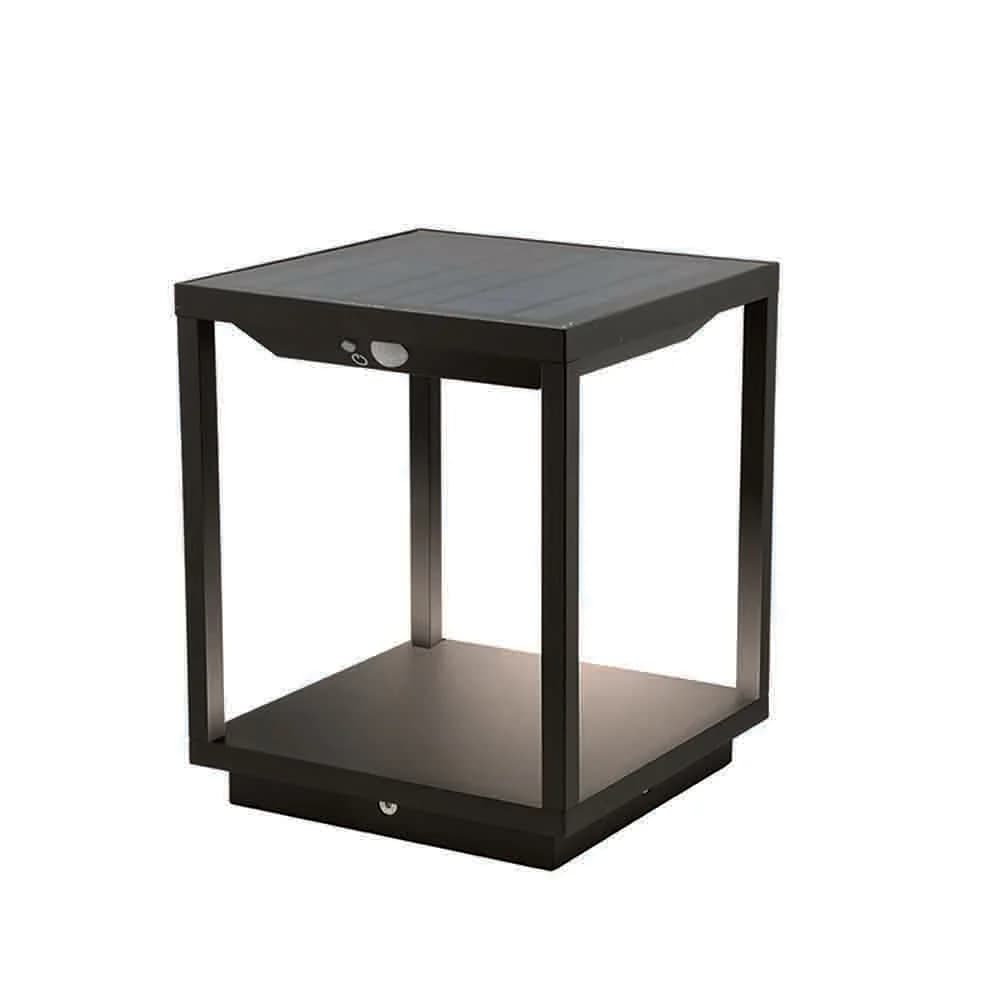 Spazio Cage Solar Aluminium 3.5W 496lm 3000K - Black