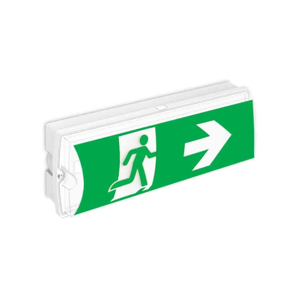 Spazio Emergency LED Bulkhead 5000K - White