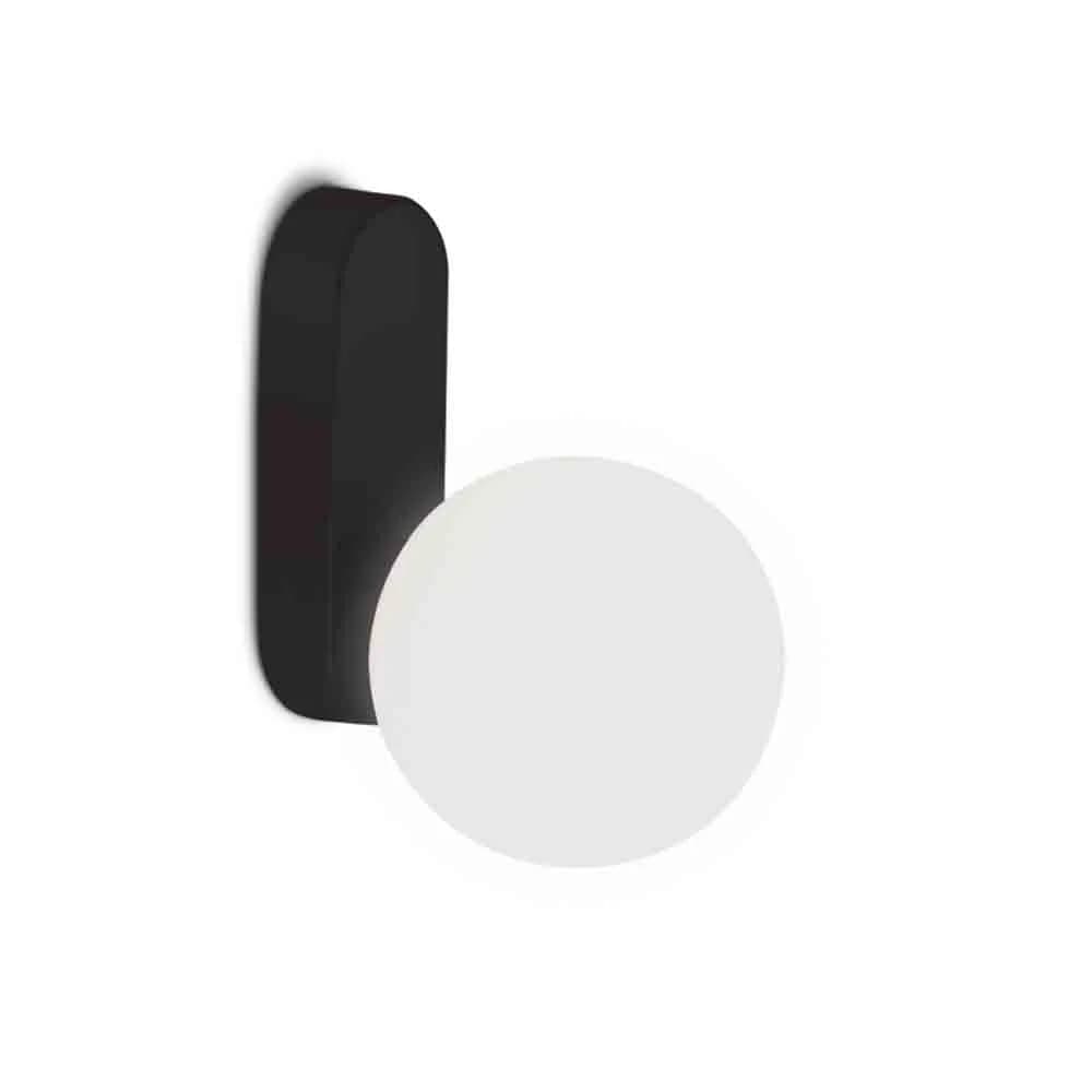 Spazio Bubble Wall Light 6W 960lm 3000K - Black