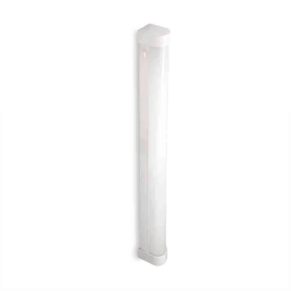 Spazio Vanity Round Mirror Light - White
