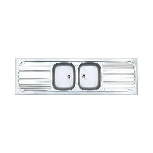 Franke Trendline 722 Stainless Steel Double Centre Bowl Overmount Sink 535x1500mm