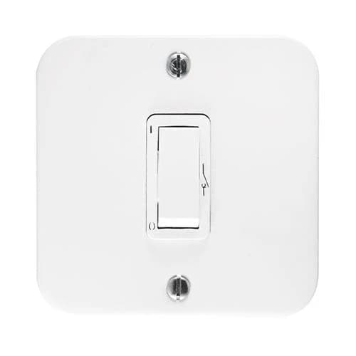 Crabtree Industrial 1 Lever 1-Way Switch in Surface Box 4x4