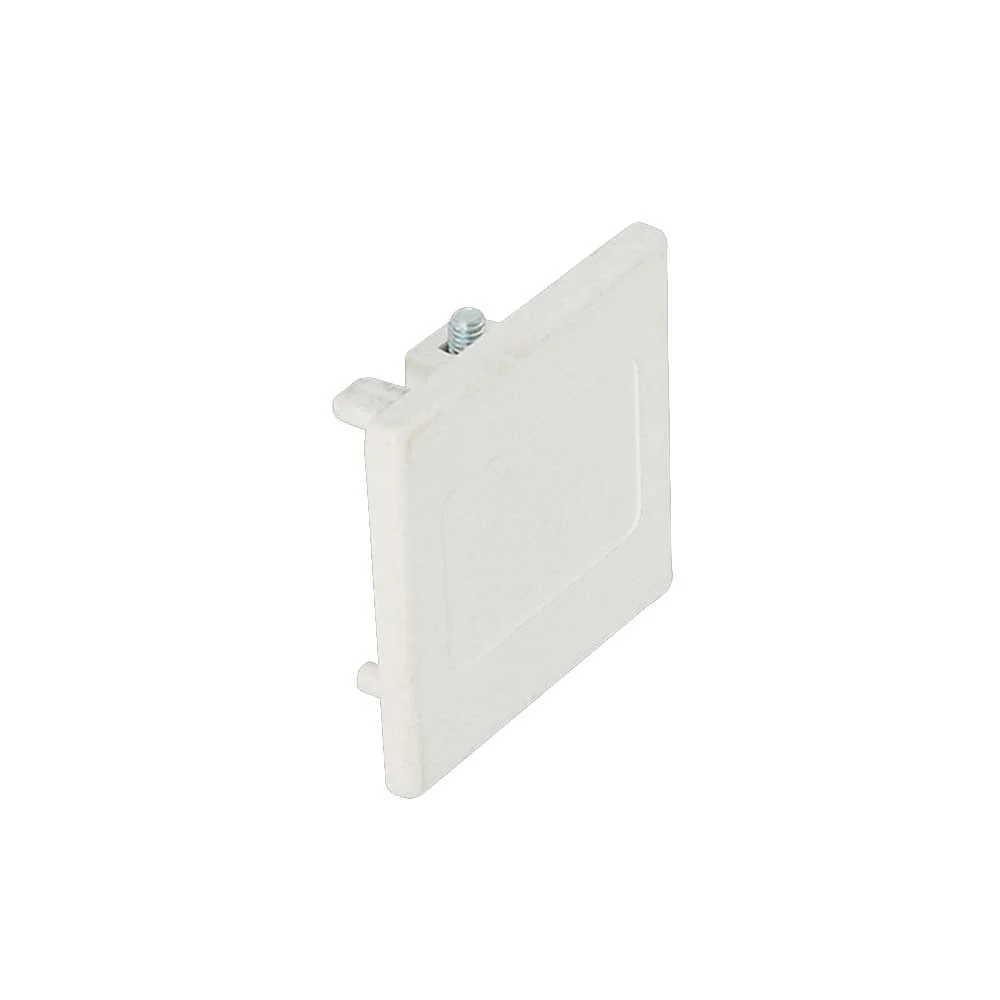 Spazio 4 Wire Square Track End Cap