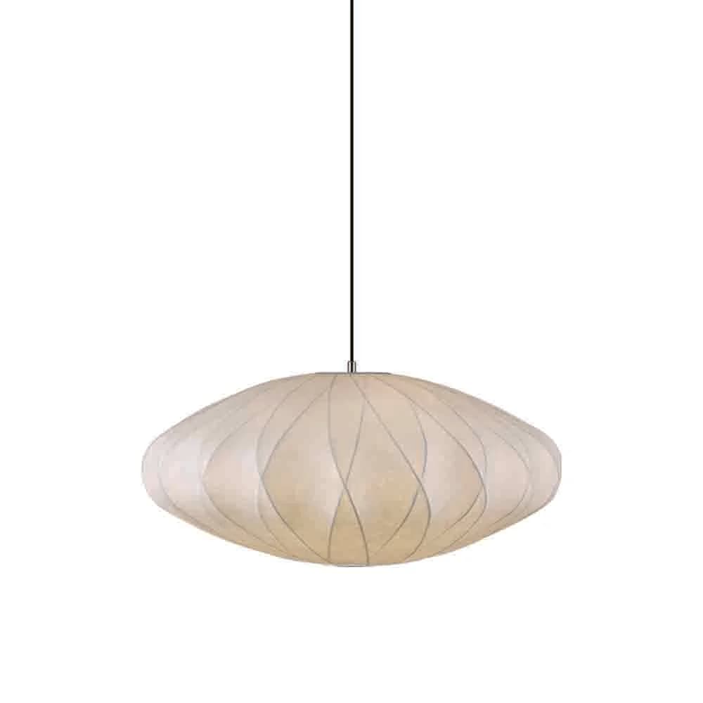 Spazio Silk 1 Pendant 60W - Pearl