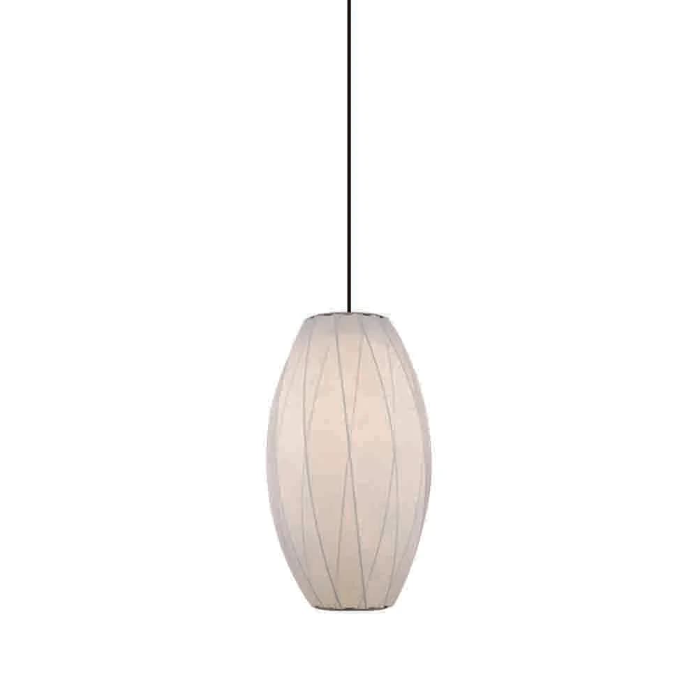 Spazio Silk 2 Pendant 60W - Pearl