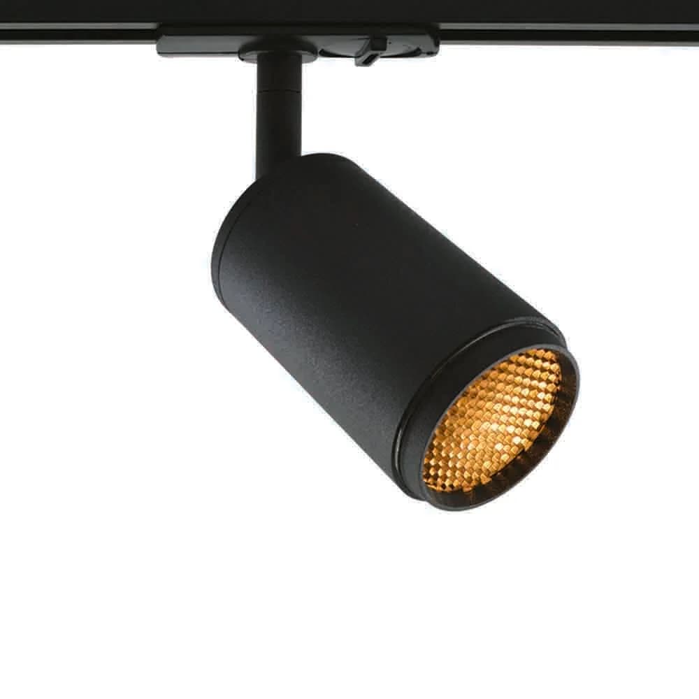 Spazio Dark 3 Wire Track Spotlight