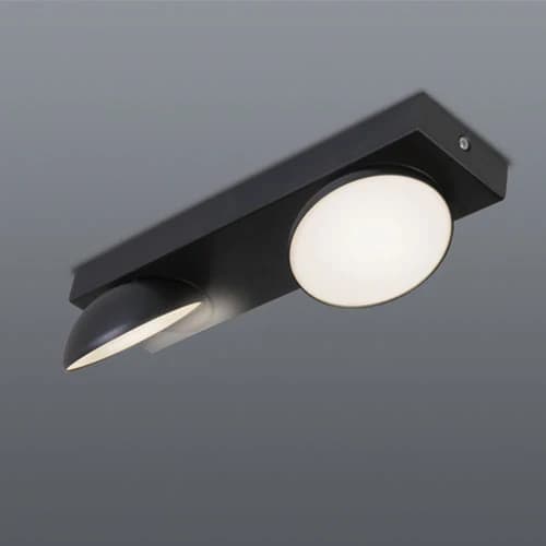 Spazio Bristol 2 Ceiling Spot 10W 1300lm 3000K - Black