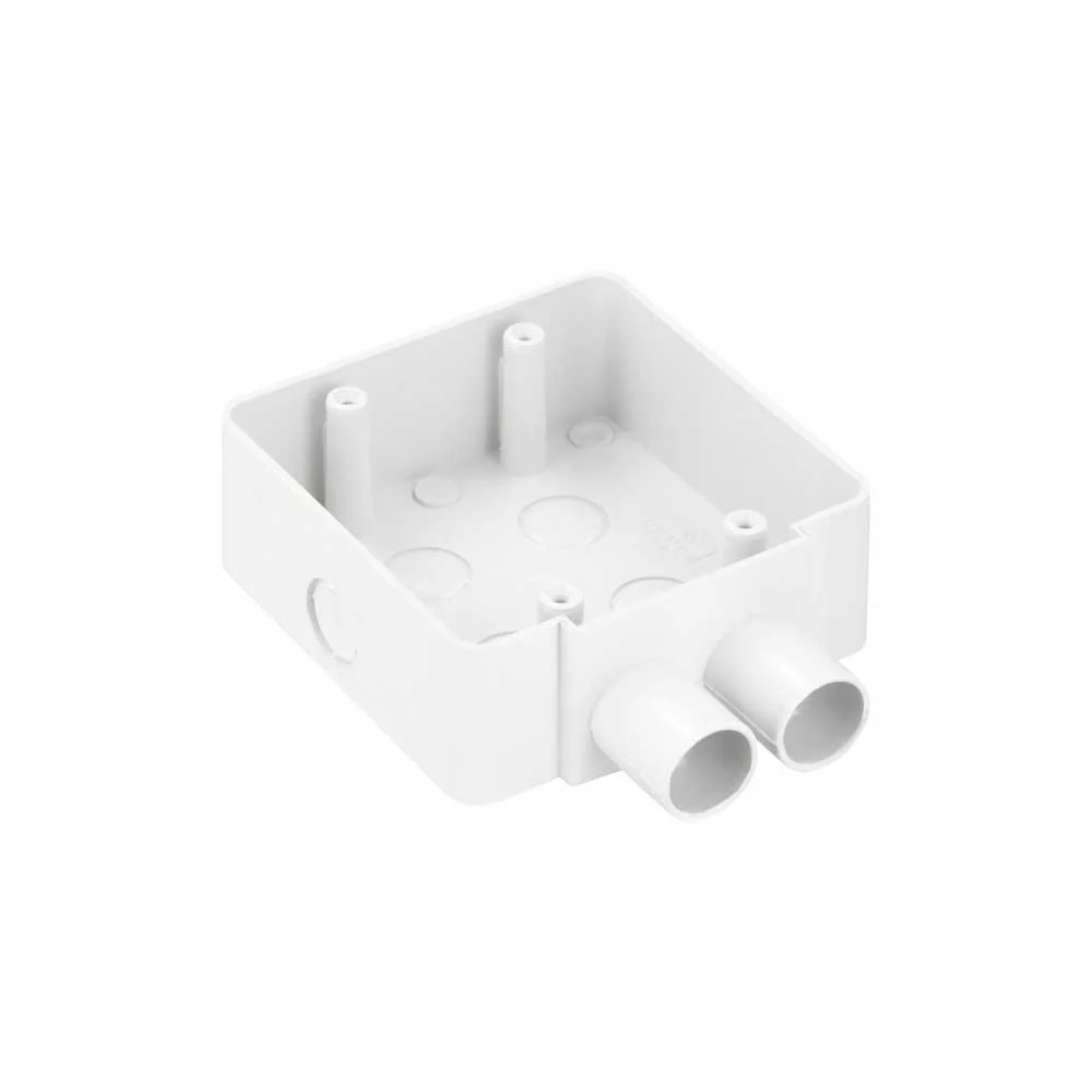 Tradeprice PVC Wall Box with Spout 4x4