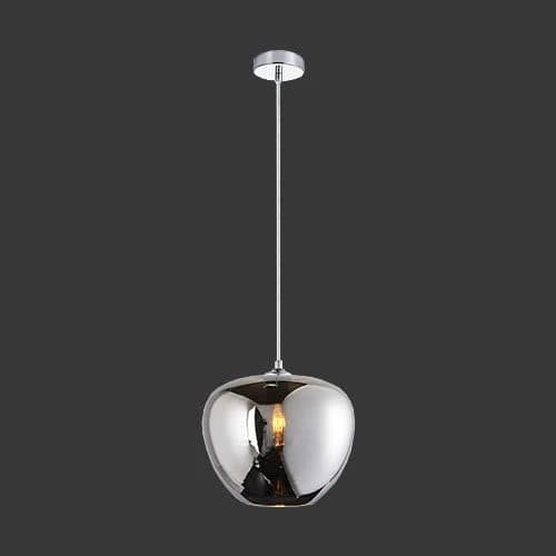 K. Light Apple Small Pendant - Smoke
