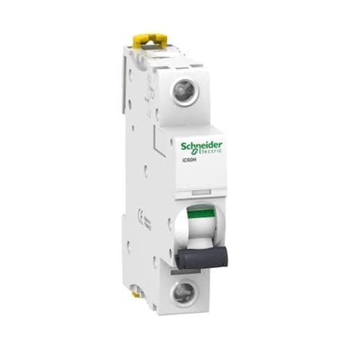 Schneider Acti 9 iC60H DIN Mini Circuit Breaker C-Curve 1P