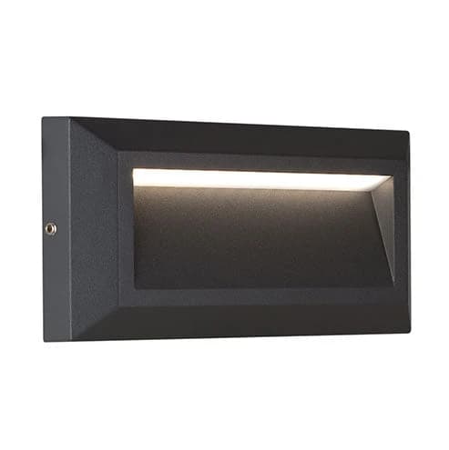 Eurolux Helena Rectangular LED Bulkhead 4000K - Grey